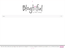 Tablet Screenshot of blogtiful.com
